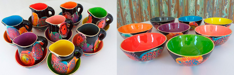 Tiny Jugs and Sugar Bowls